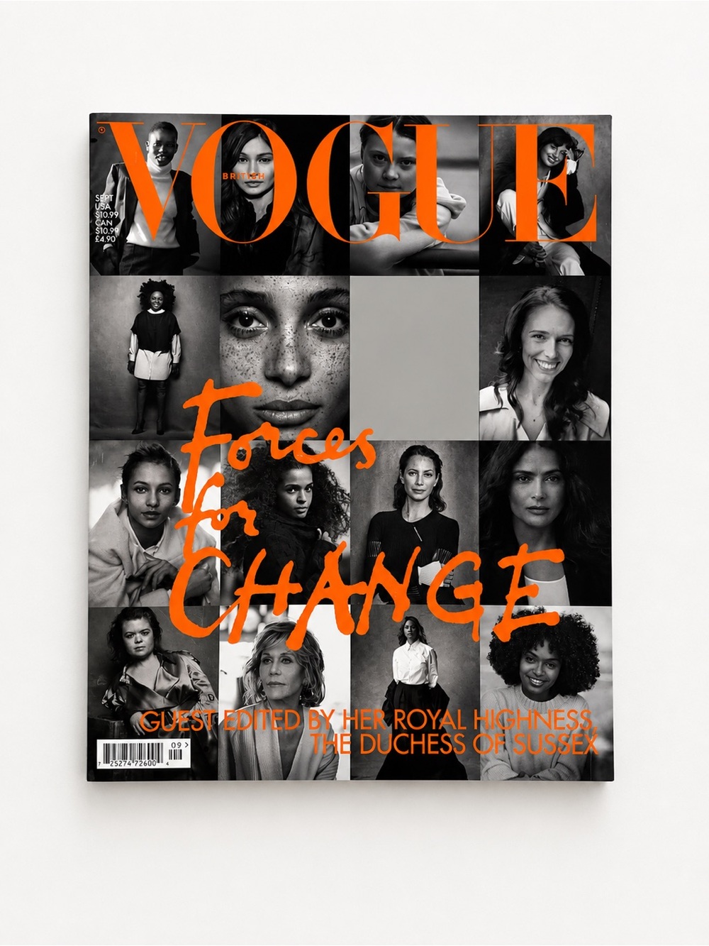 British Vogue September 2019 Forces for Change Meghan Markle Duchess of Sussex